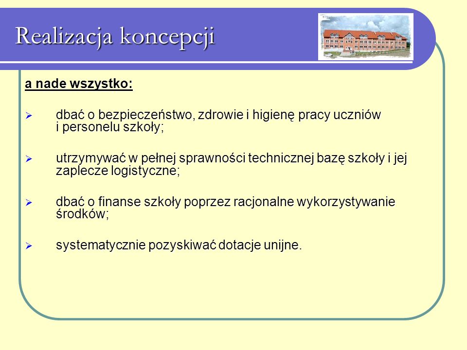 Koncepcja Funkcjonowania I Rozwoju Gimnazjum Publicznego W Somoninie